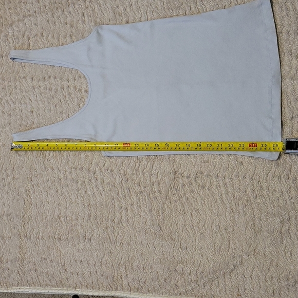 ARITZIA~ BABATON Tank Top, M, Blue - Picture 5 of 6